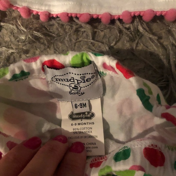 Mud Pie baby Christmas outfit - Picture 4 of 4